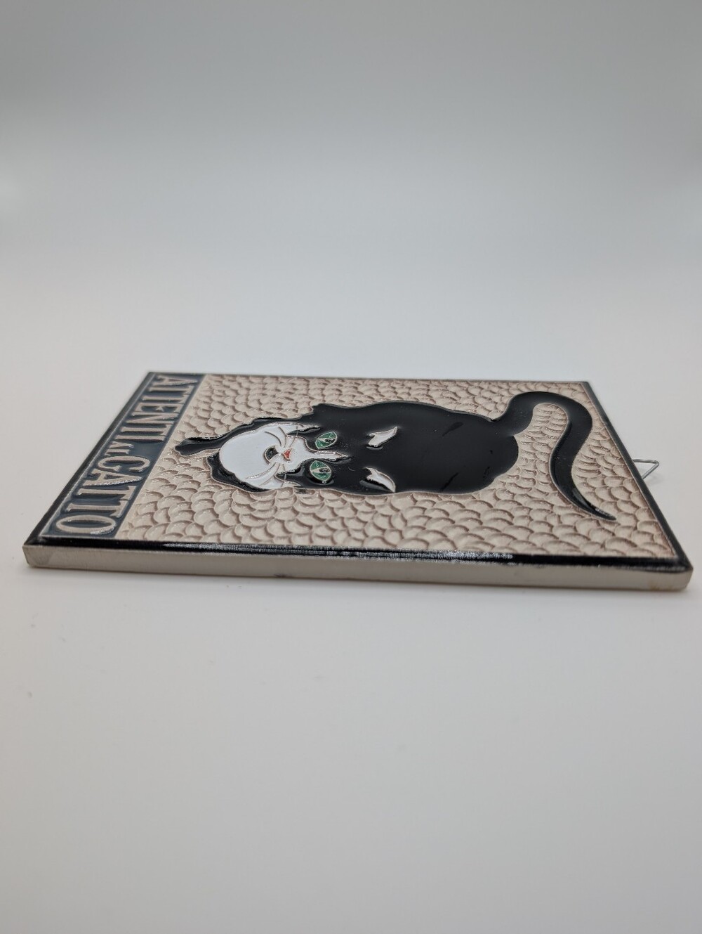 Attenti Al Gatto / Beware Of The Cat Tile - Picture 3 of 6